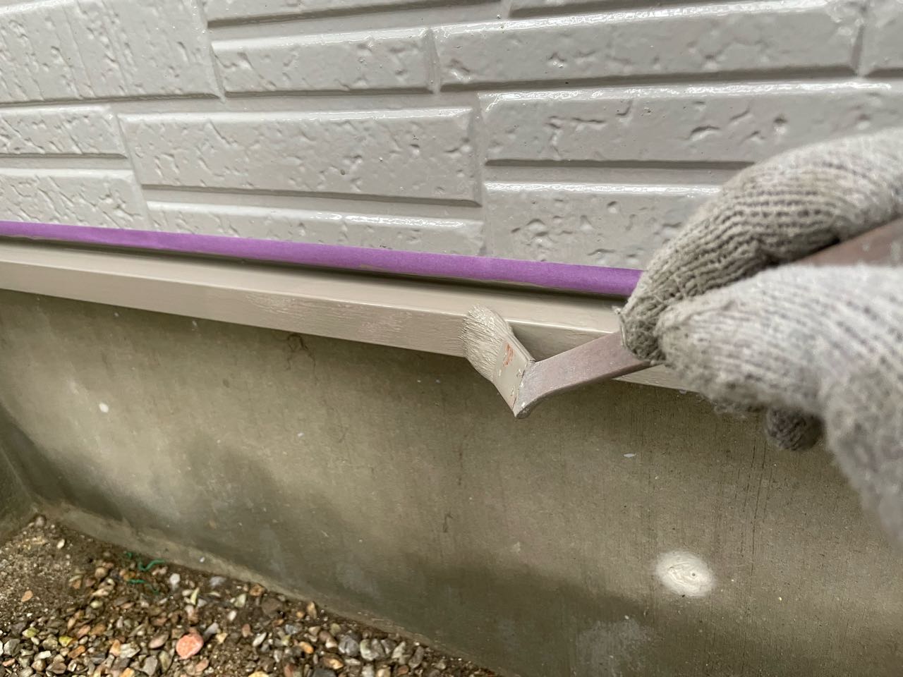 仕上げ塗装2回目です。