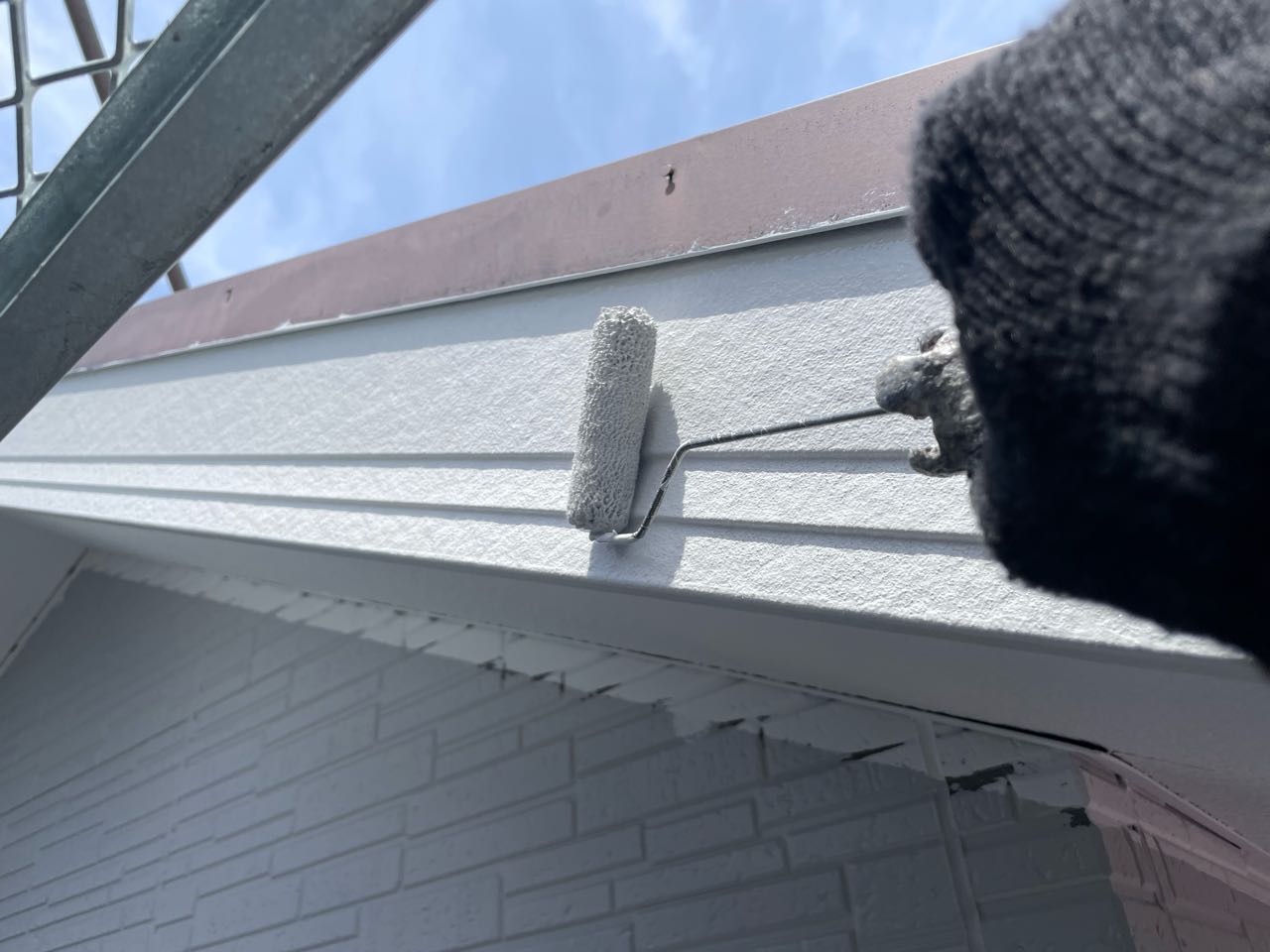 仕上げ塗装2回目です。