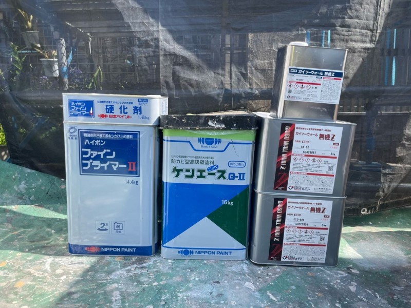 材料検収です。