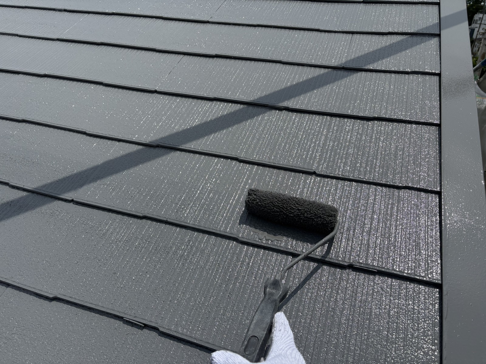 仕上げ塗装2回目です。