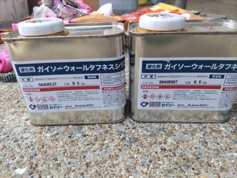 材料検収です。