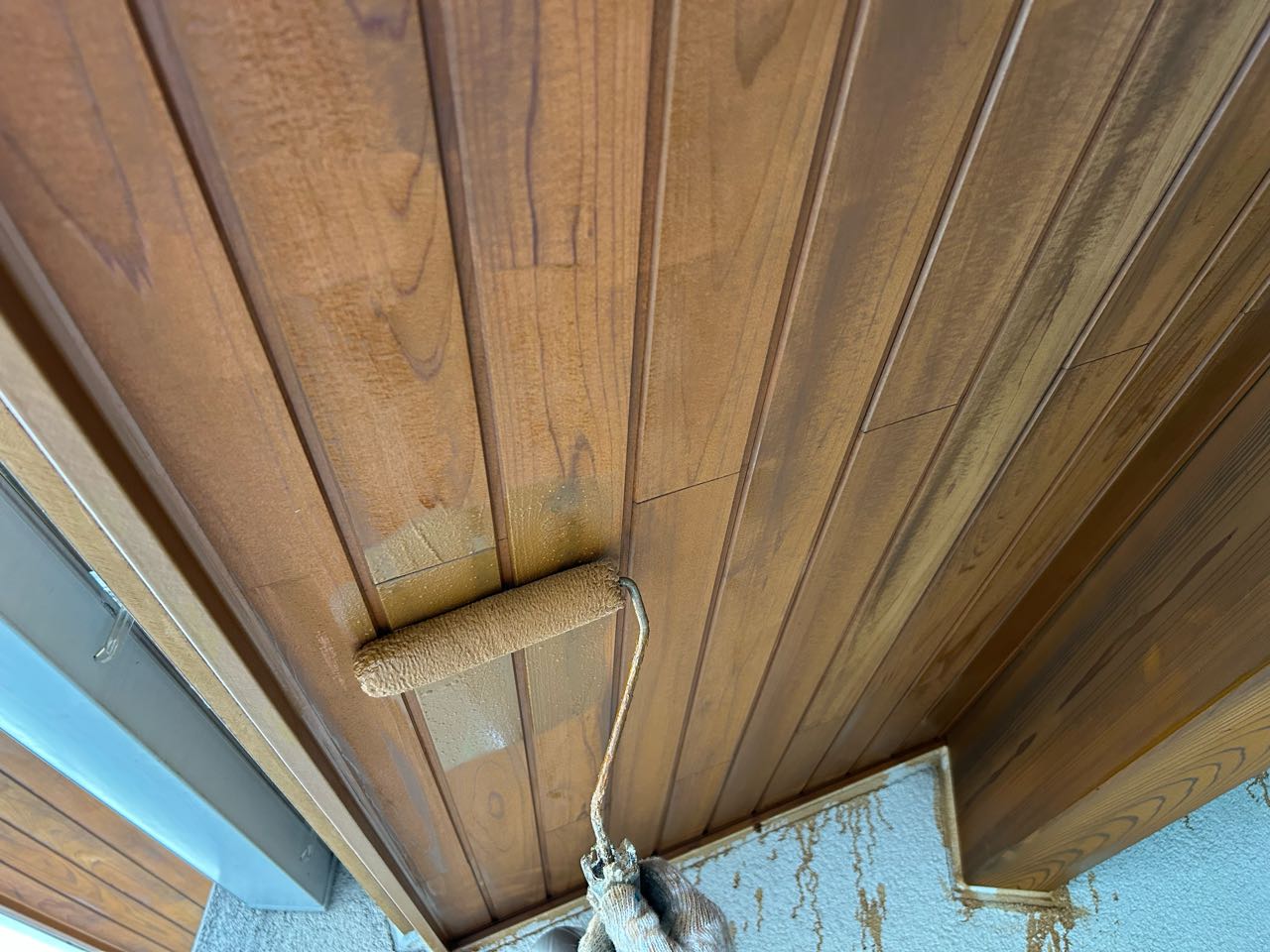 仕上げ塗装2回目です。