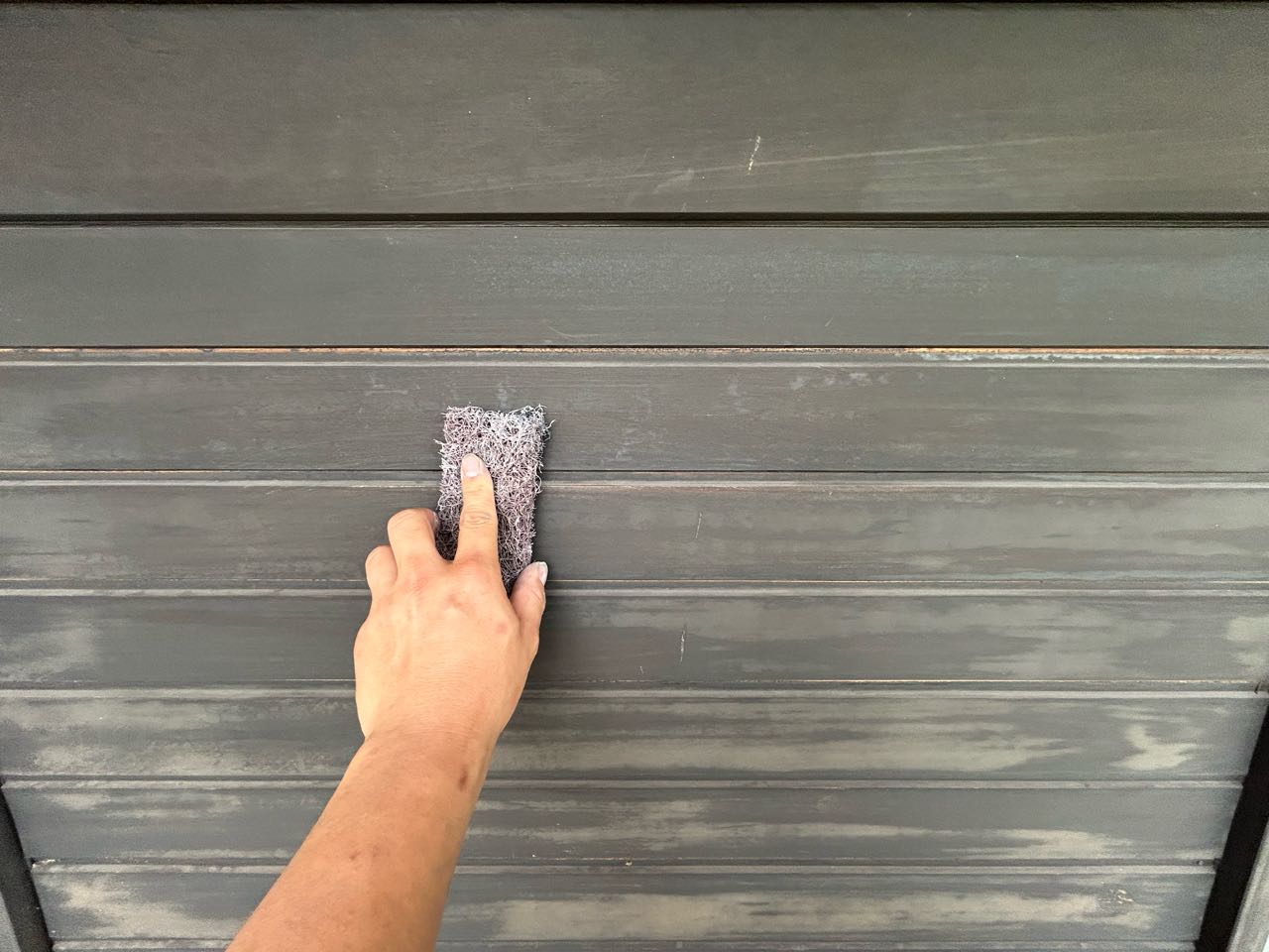 ケレン作業です。