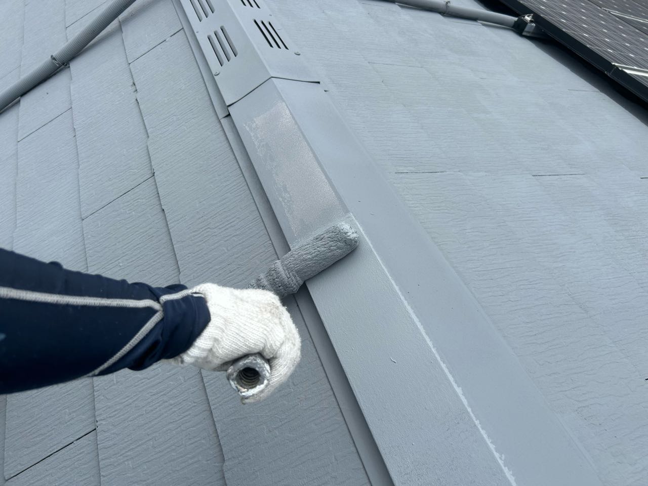 仕上げ塗装2回目です。