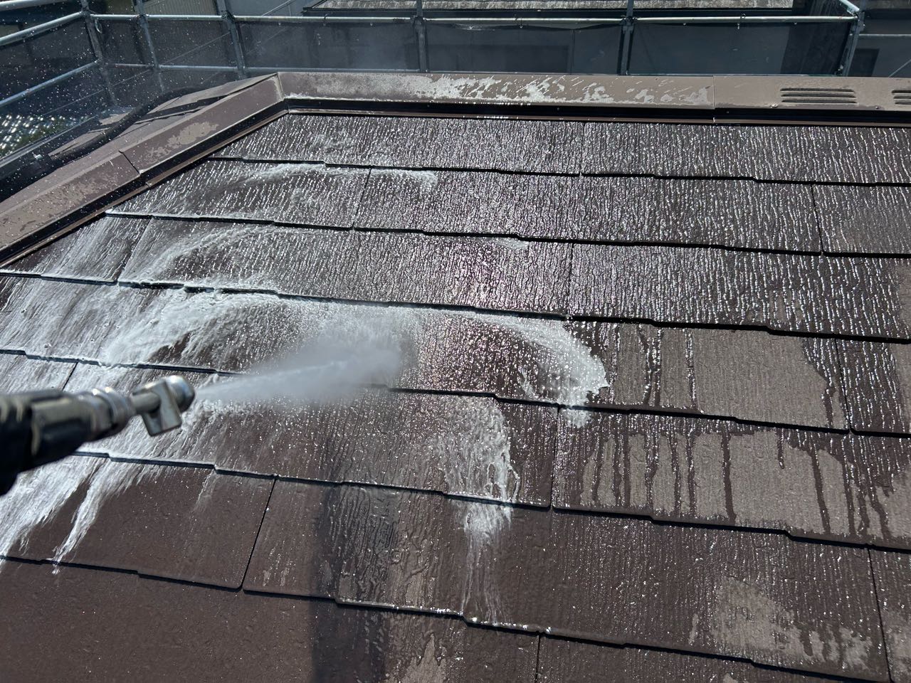 バイオ洗浄塗布です。