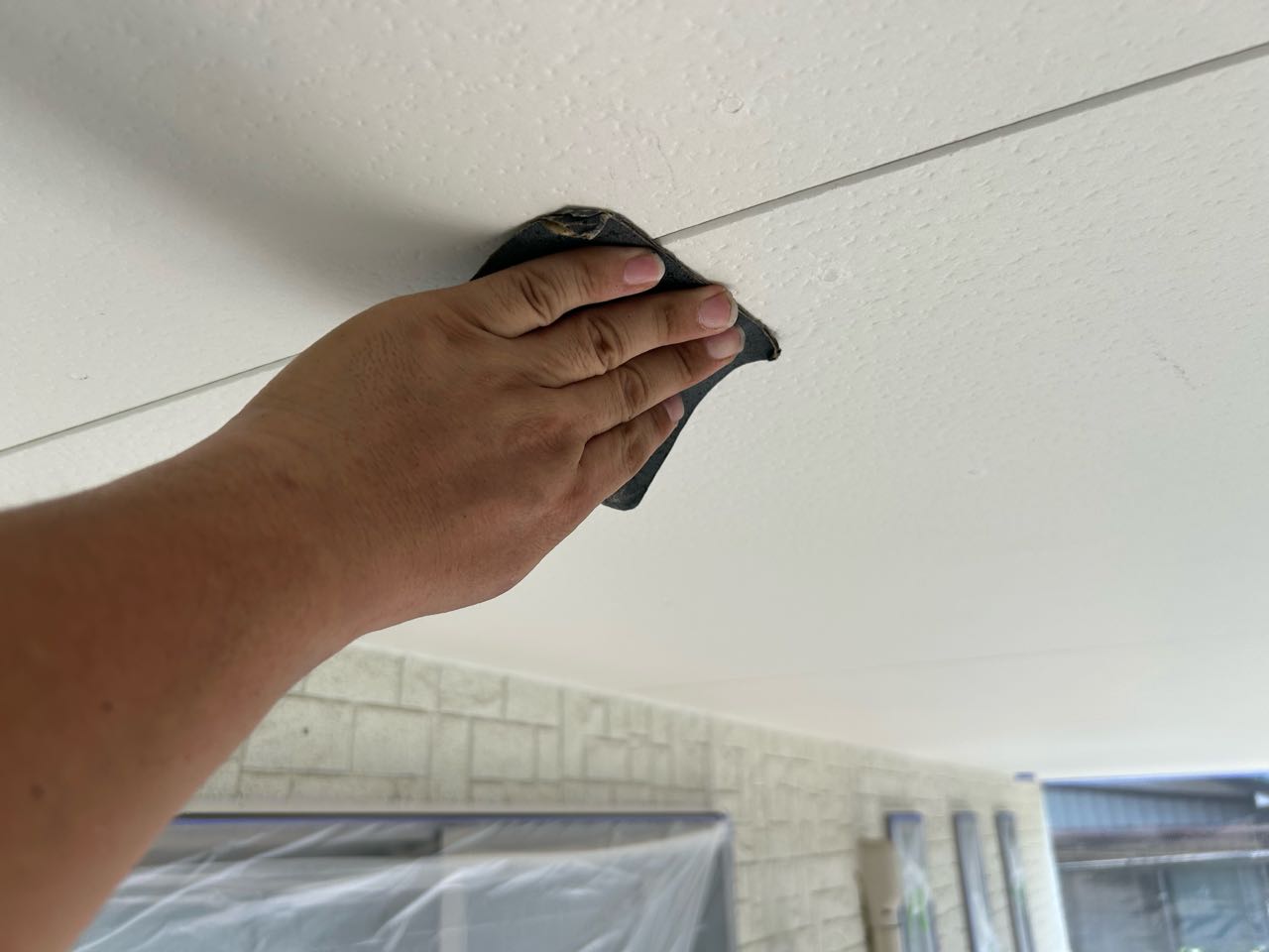 ケレン作業です。