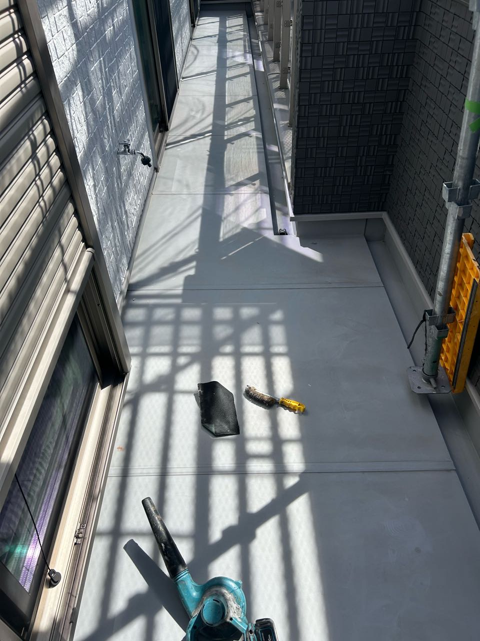 ケレン作業です。