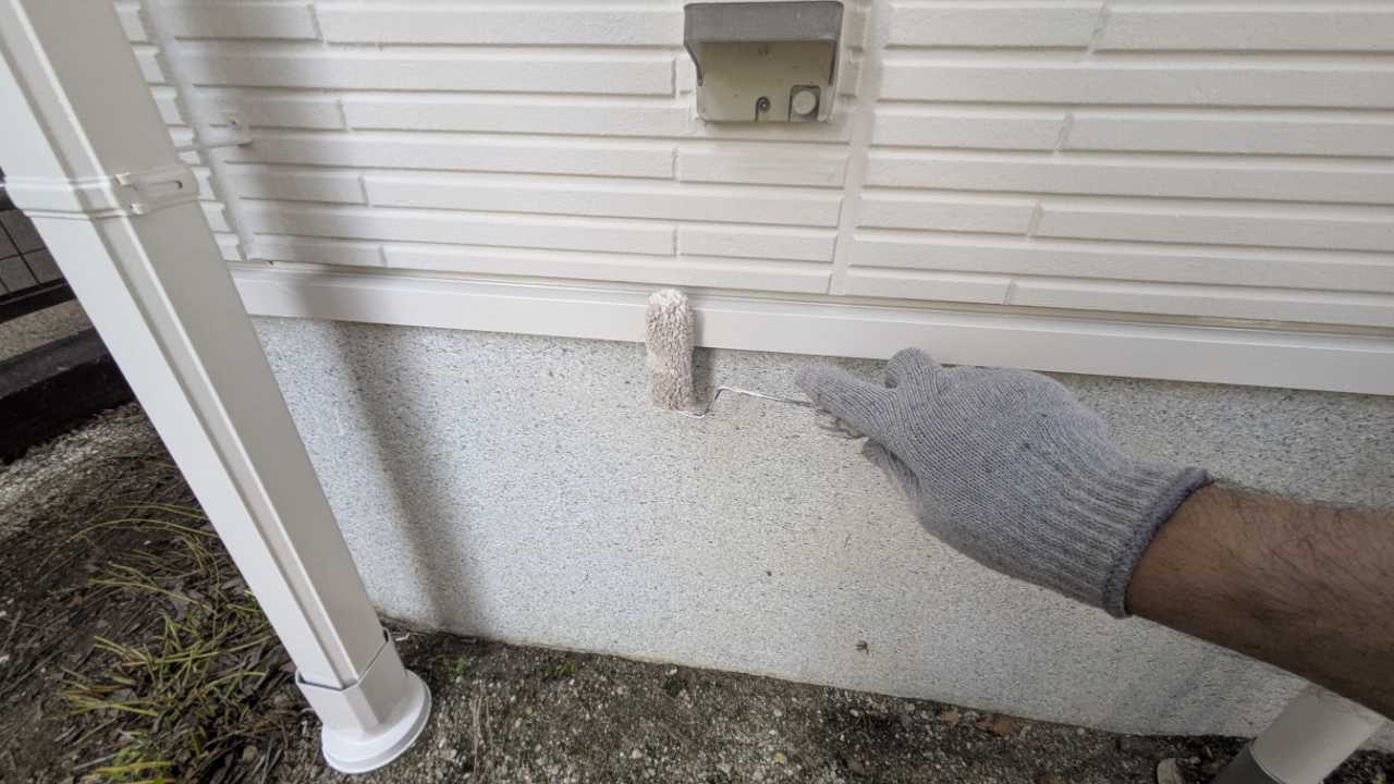 仕上げ塗装2回目です。