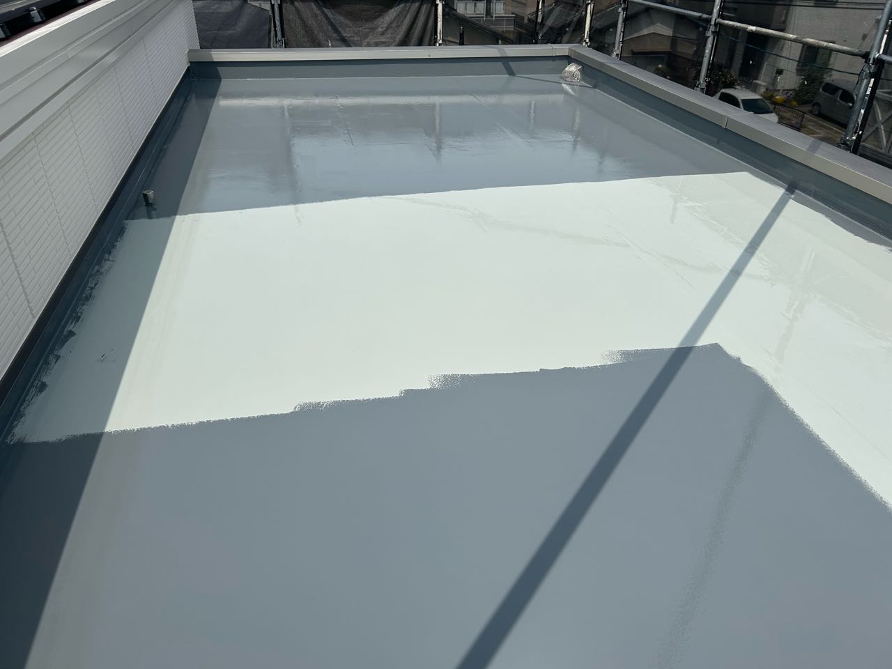 トップコート塗布。