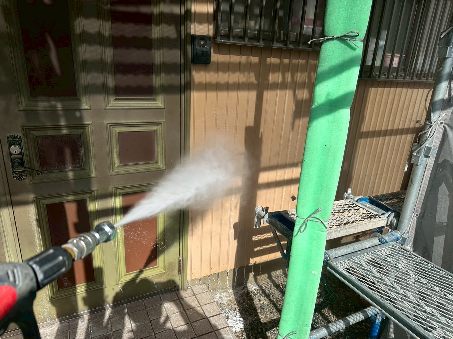 バイオ洗浄塗布です。