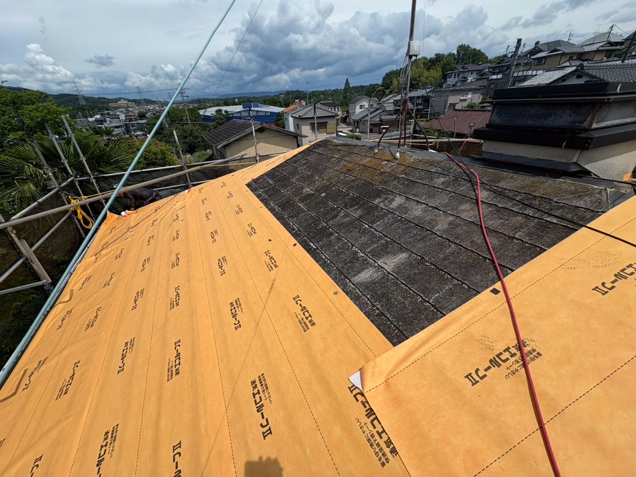 ルーフィングです。