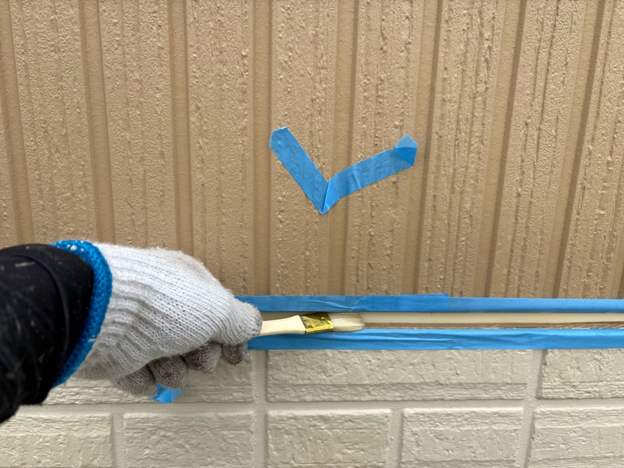 プライマー塗布します。