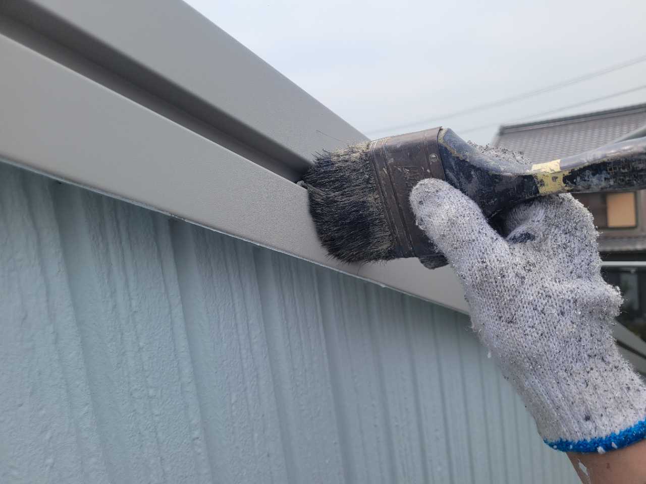 ケレン作業です。