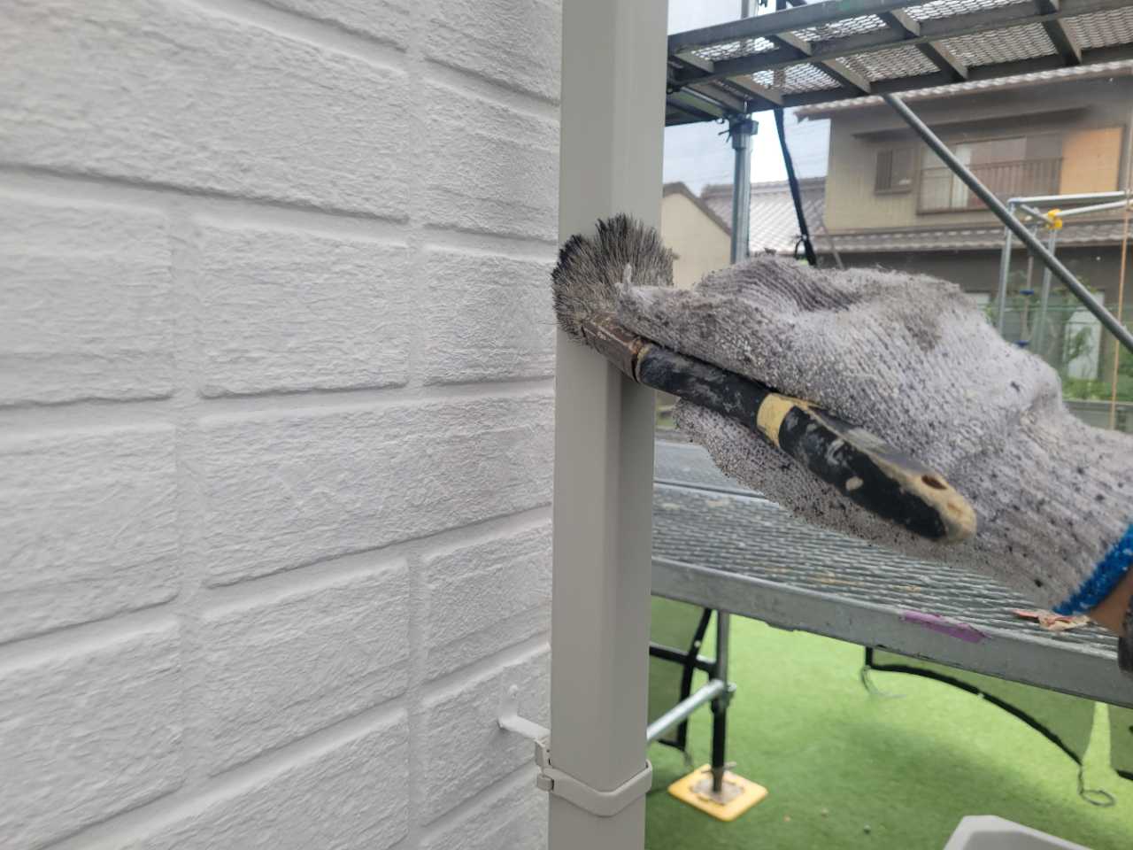 ケレン作業です。