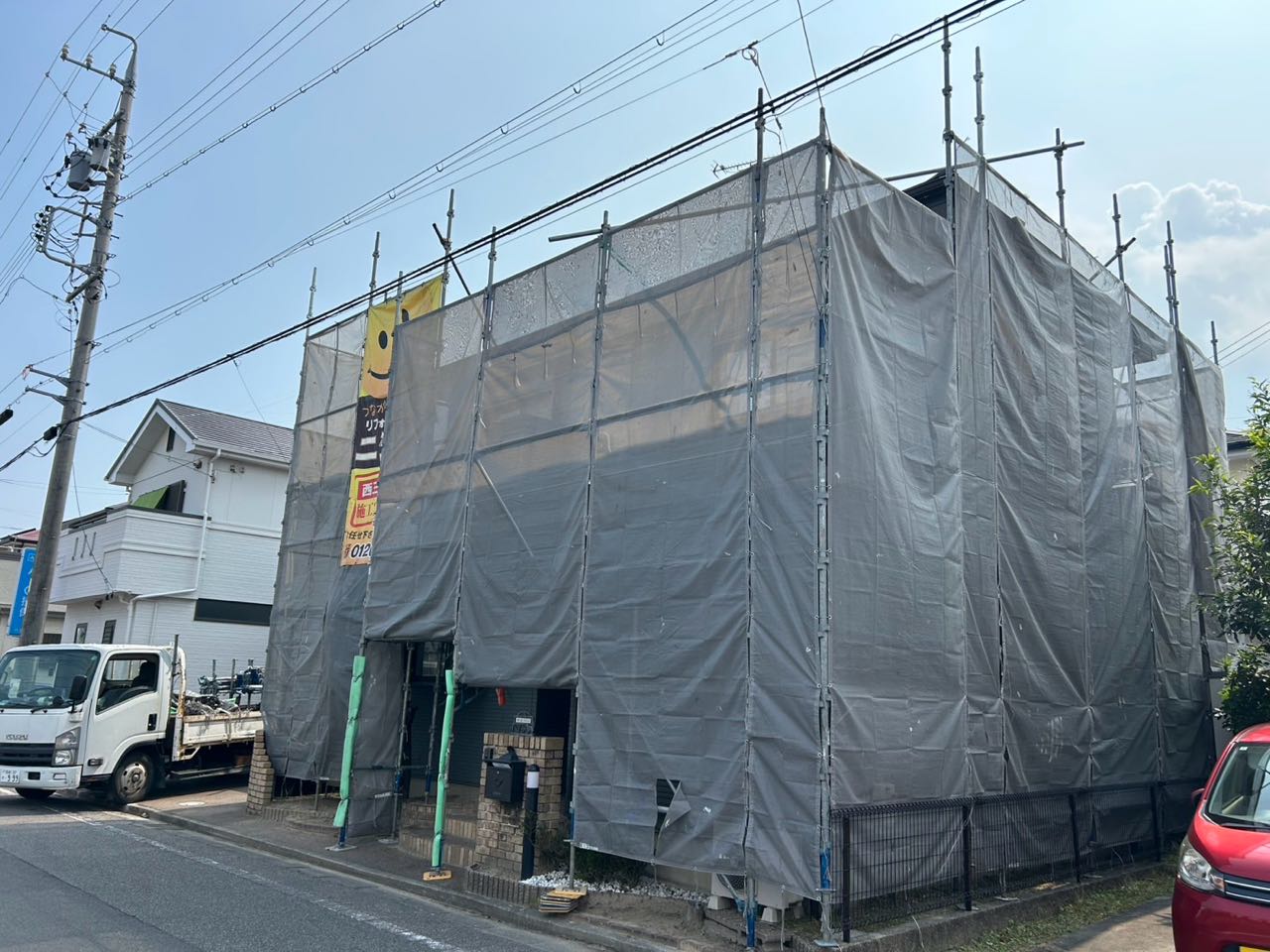 設置完了です。