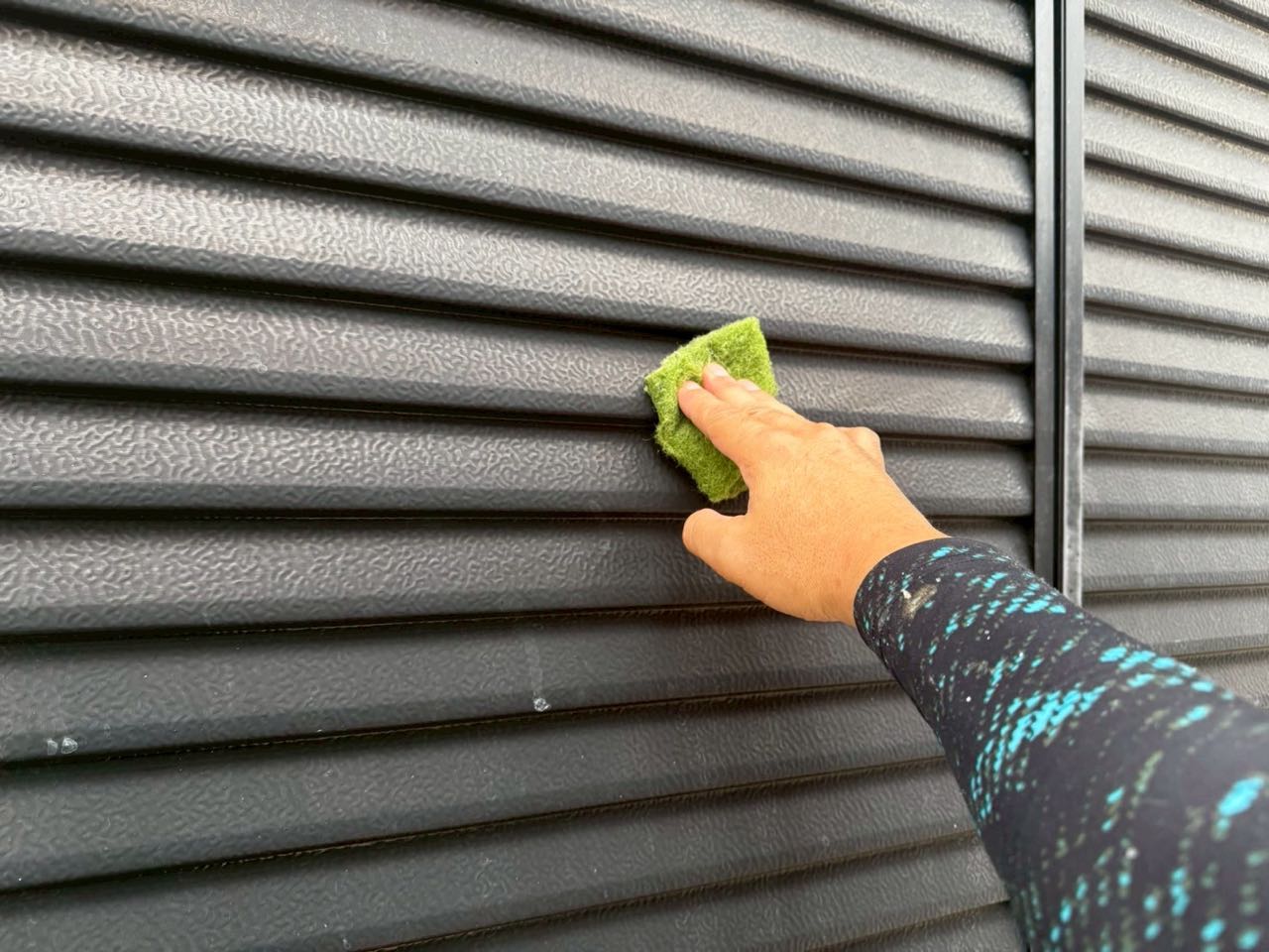 ケレン作業です。