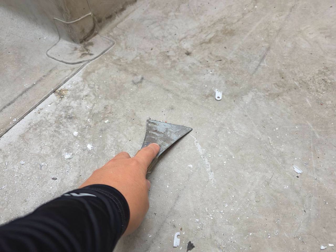 ケレン作業です。