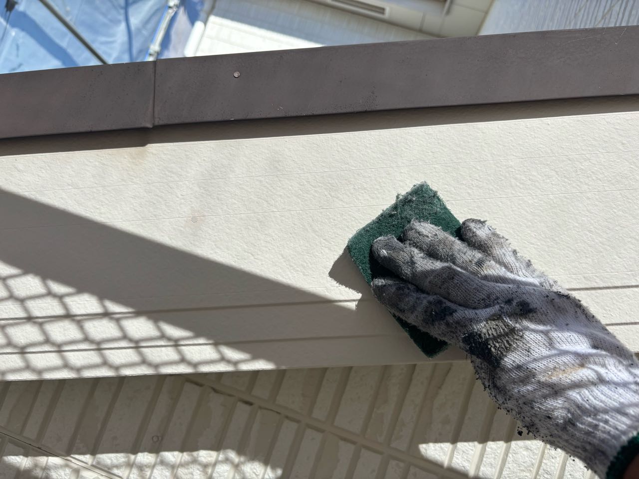 ケレン作業です。