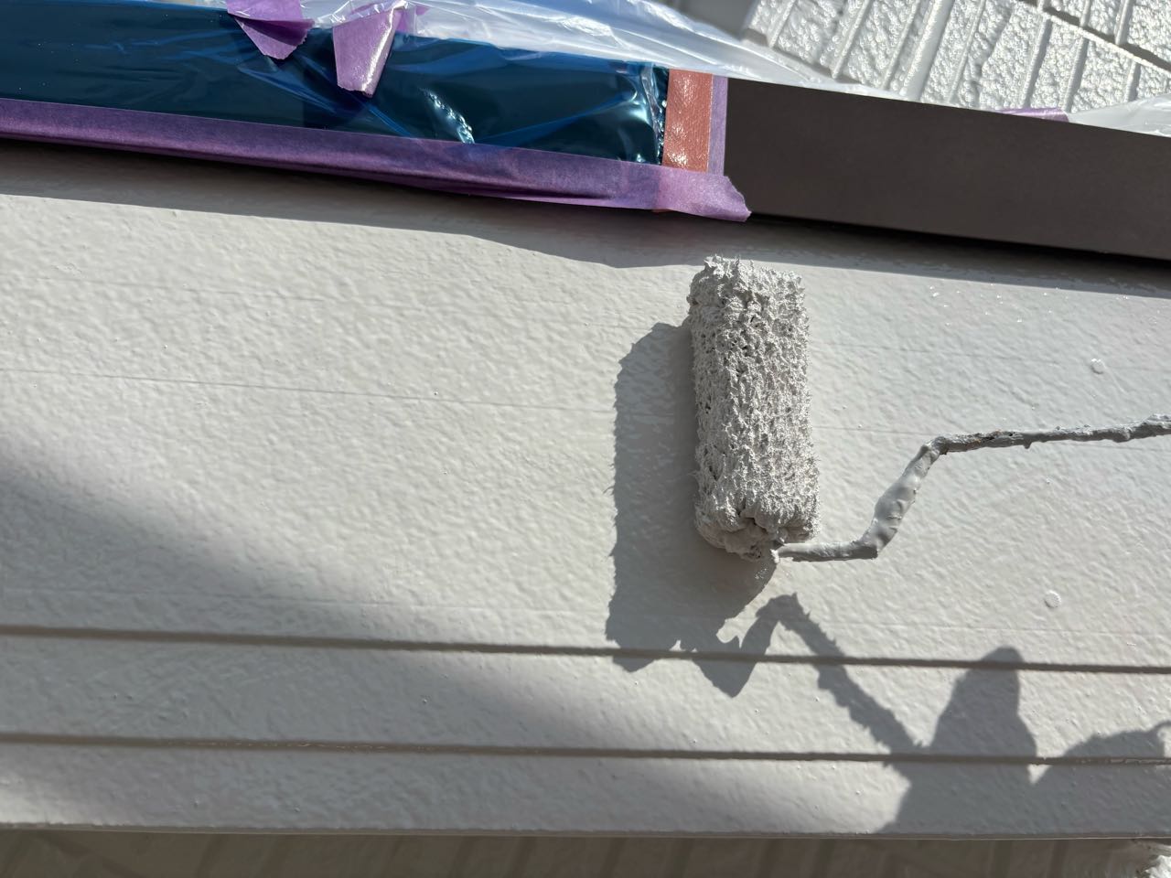 仕上げ塗装2回目です。