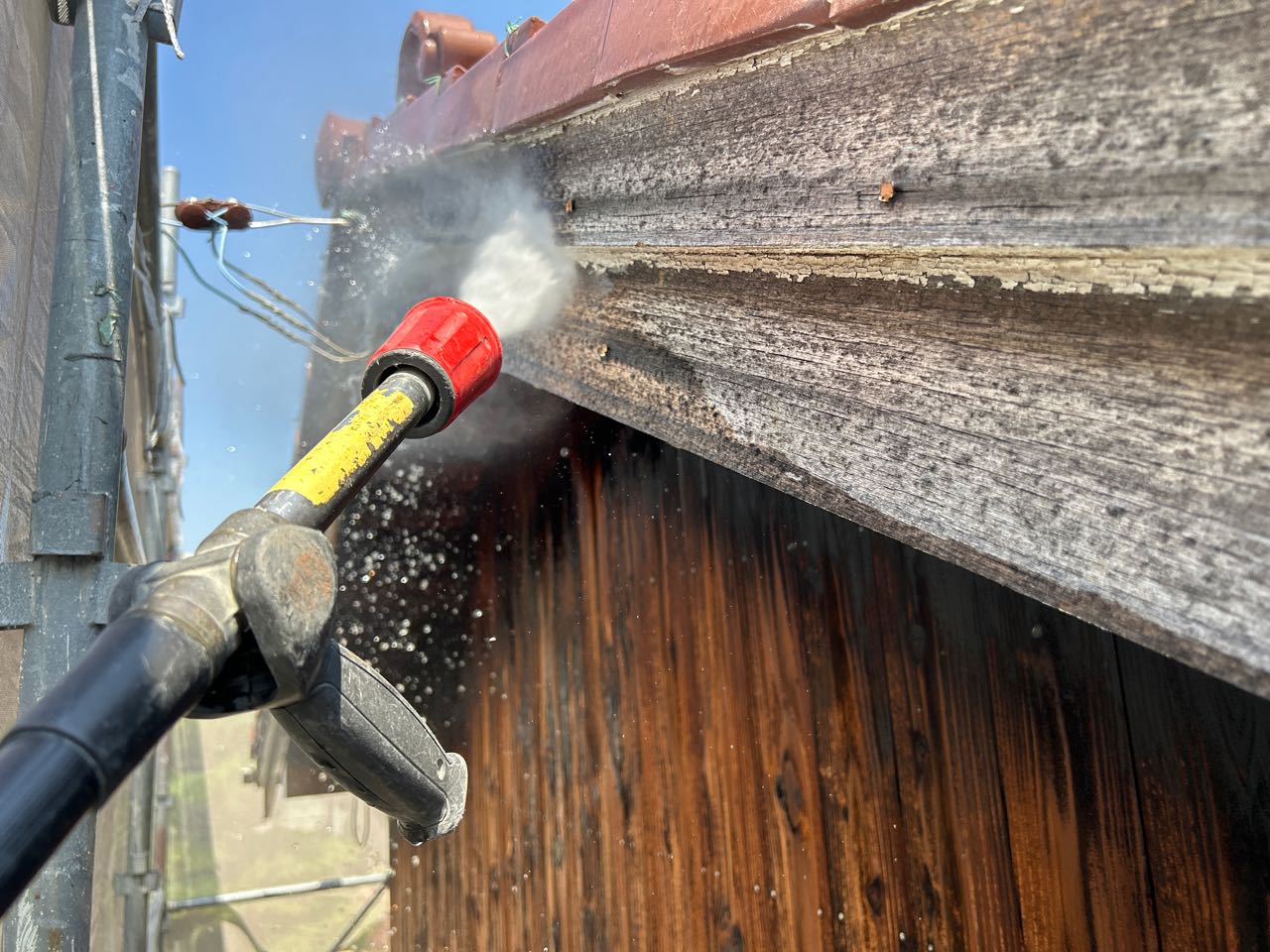 バイオ洗浄塗布です。