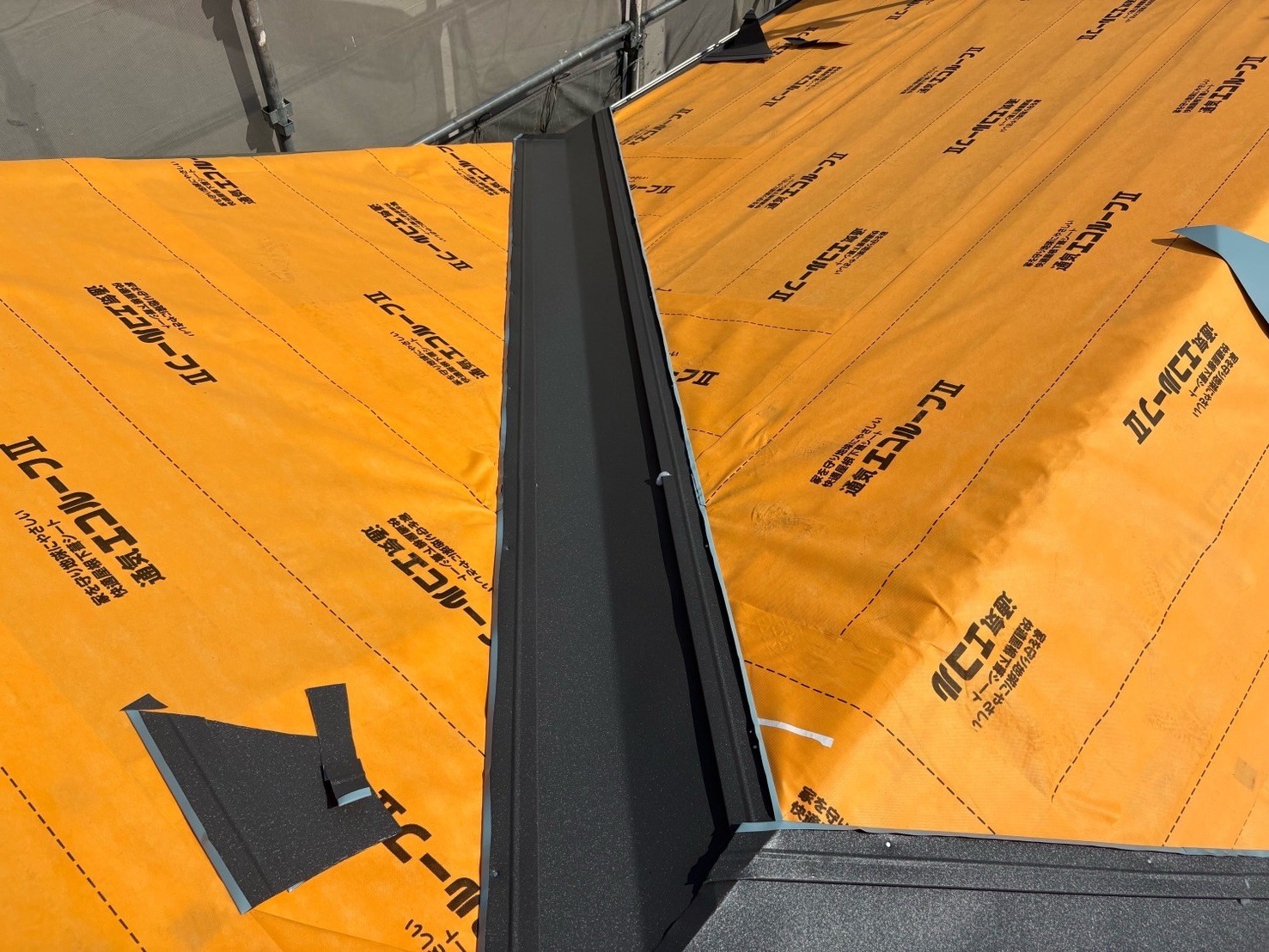 役物の施工です。