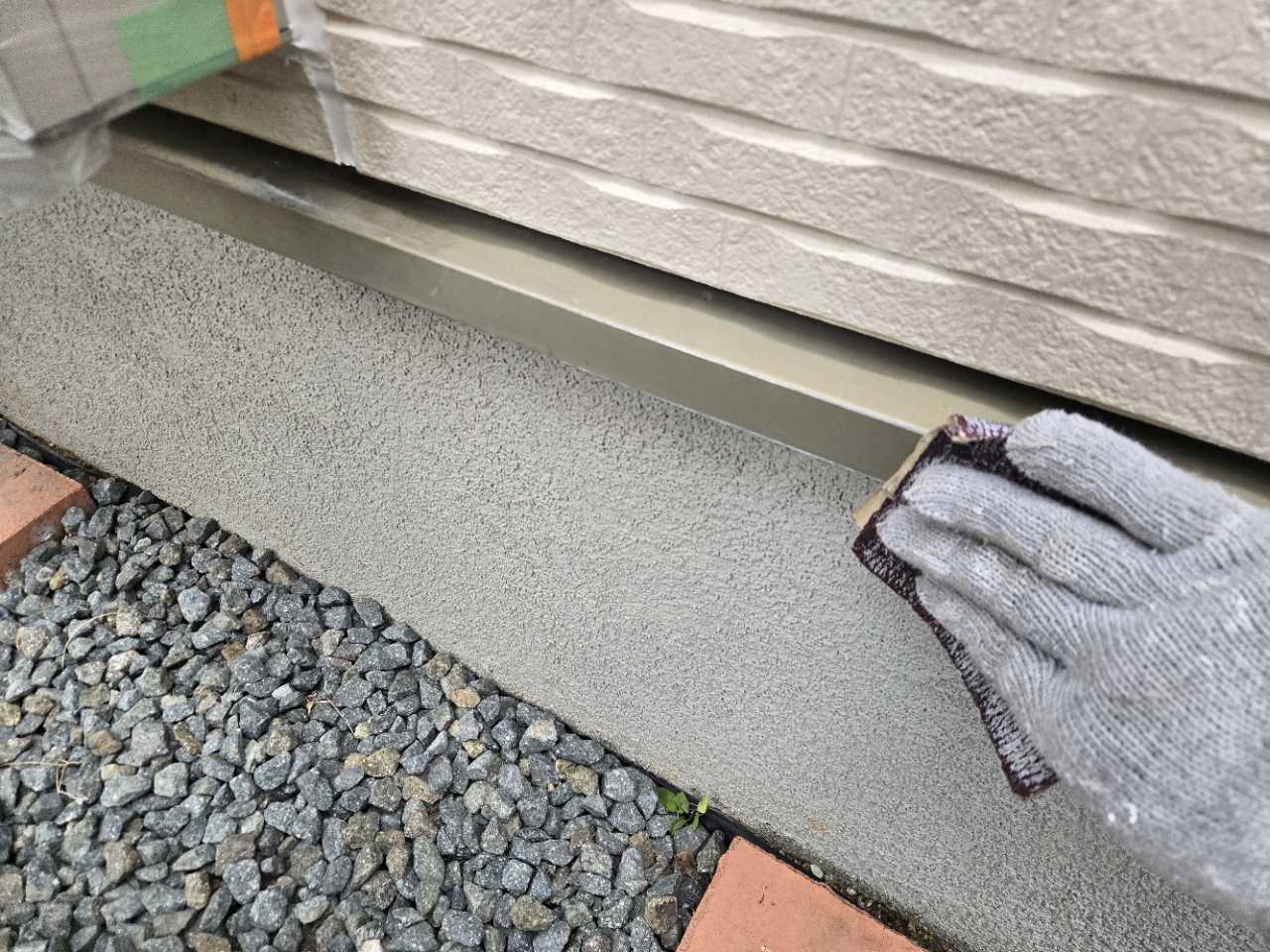 ケレン作業です。