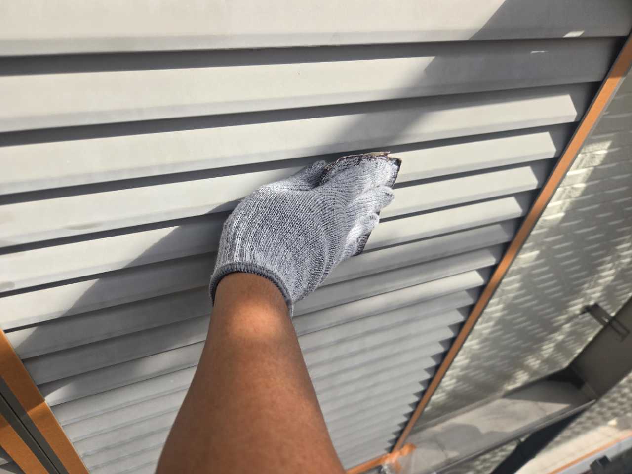 ケレン作業です。