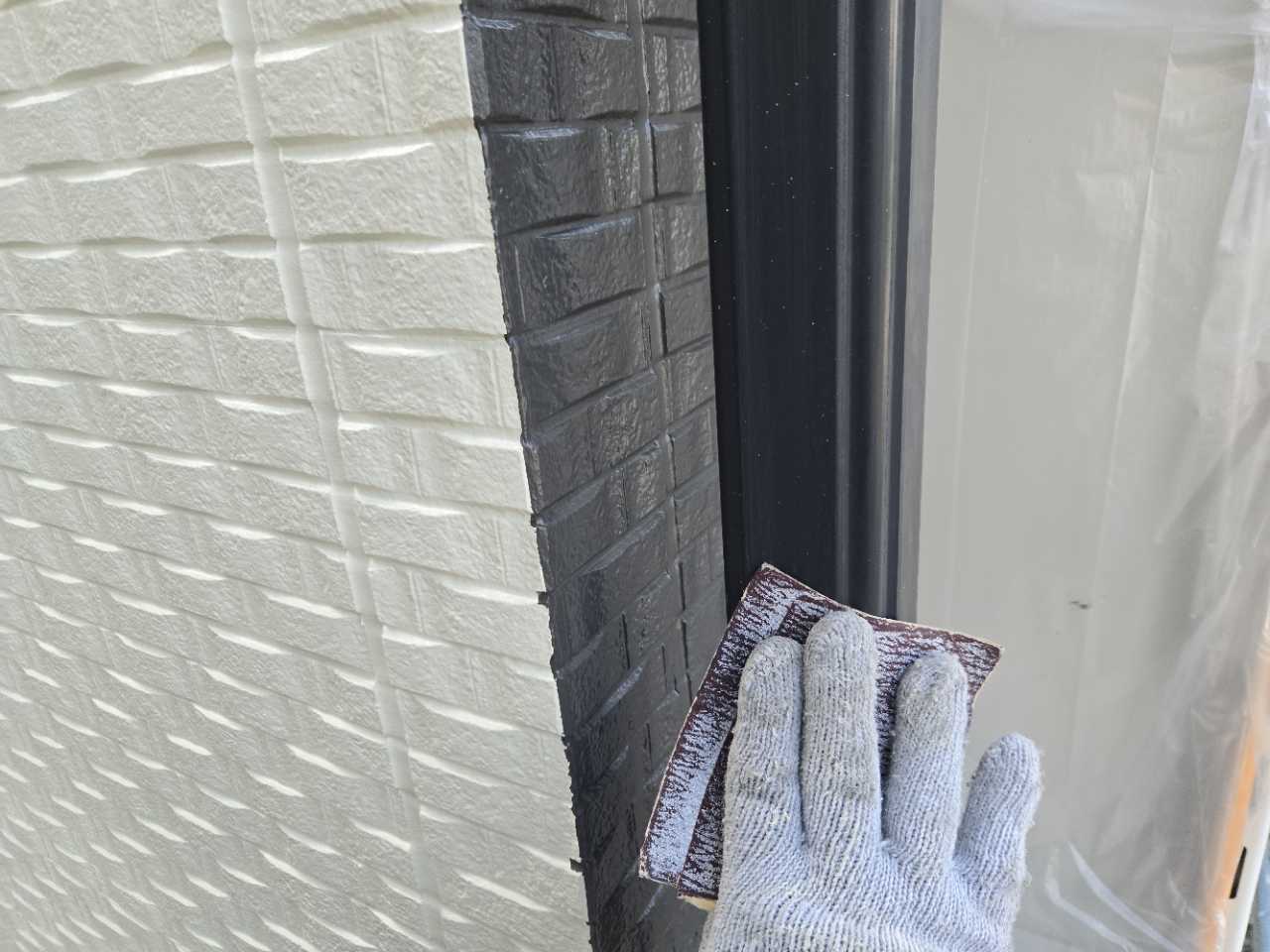 ケレン作業です。