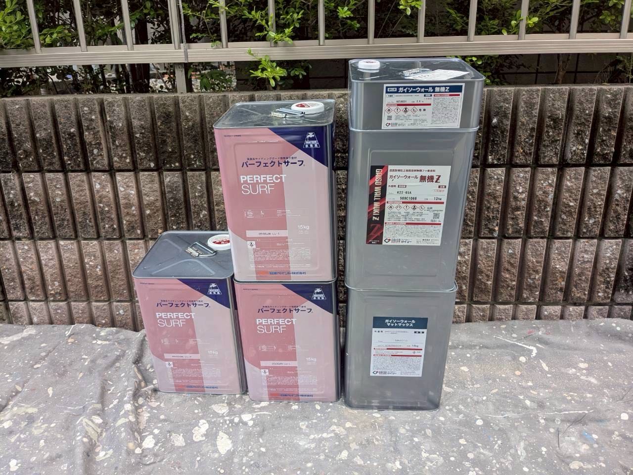 材料検収です。