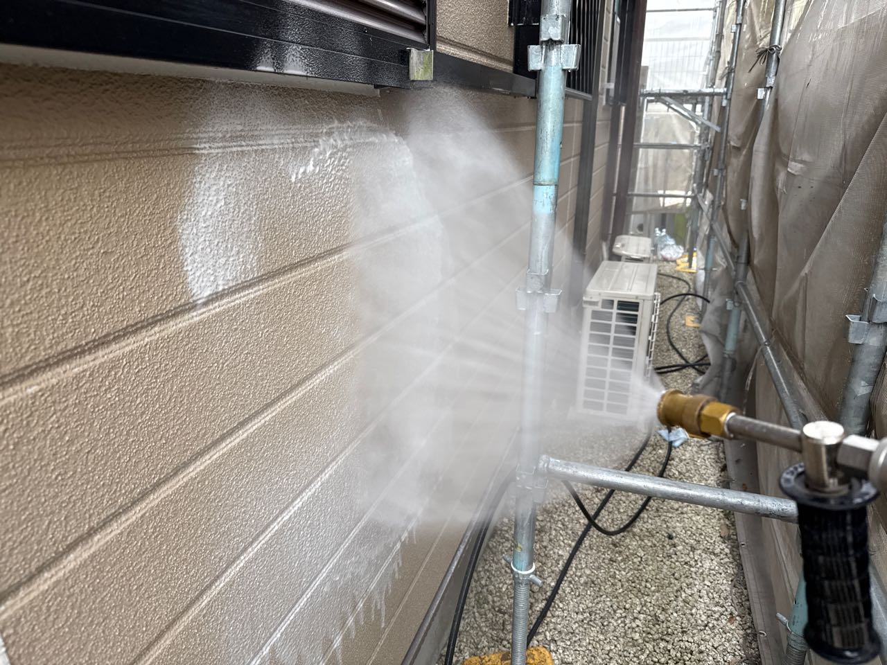 バイオ洗浄塗布です。