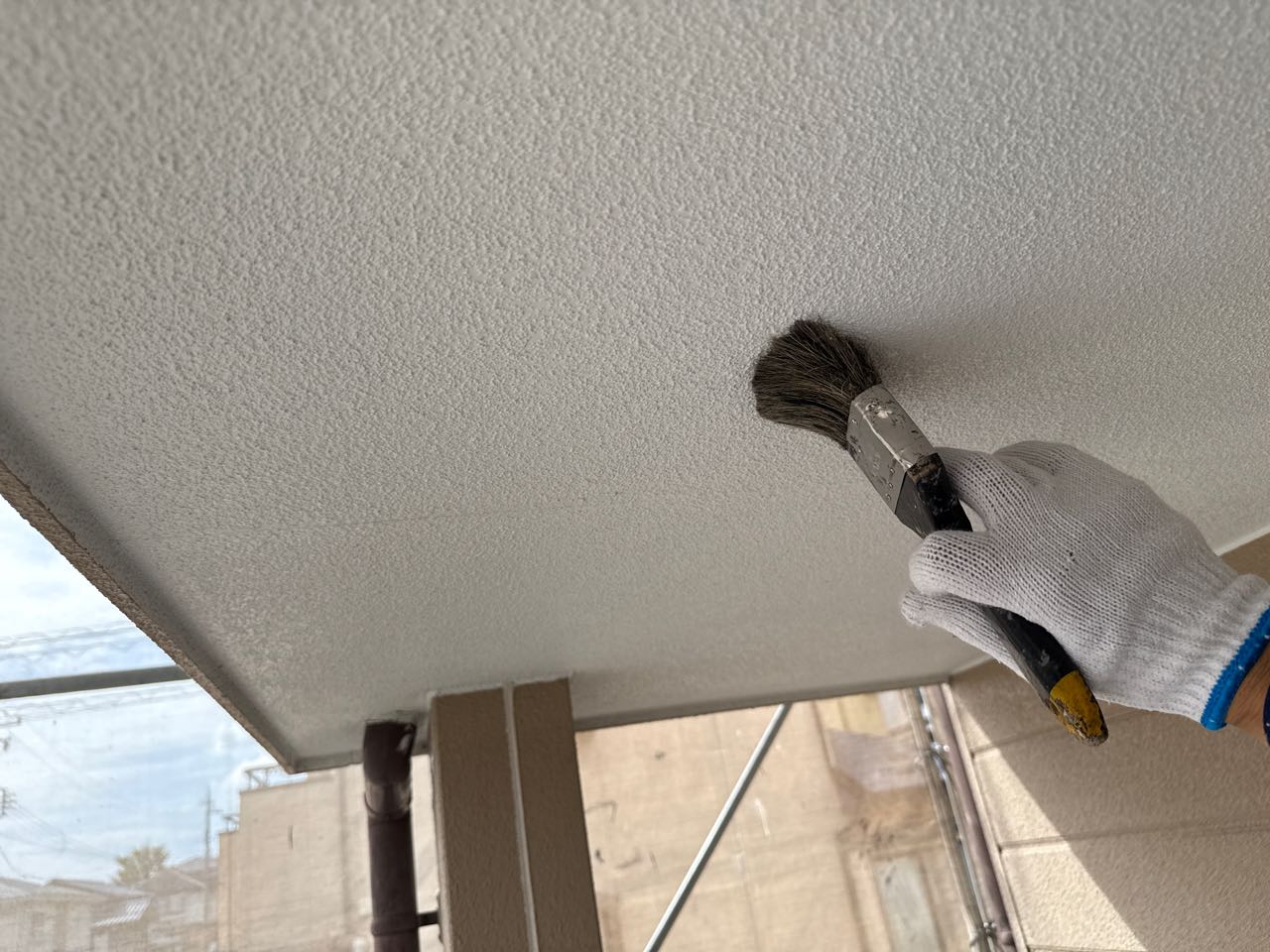 ケレン作業です。