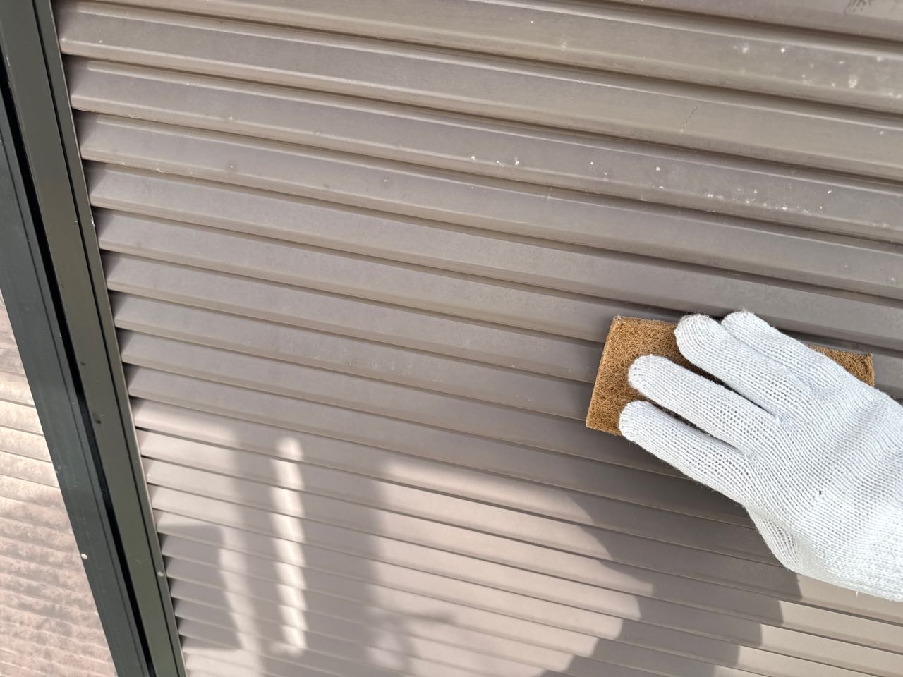 ケレン作業です。