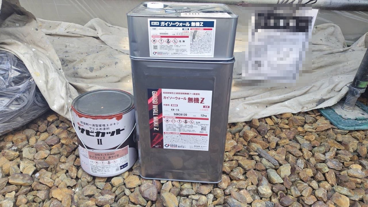 材料検収です。