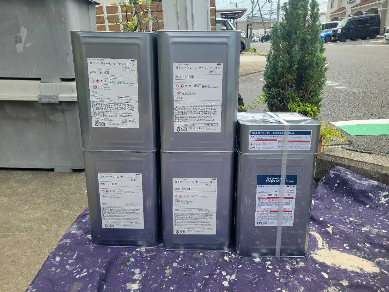 材料検収です。
