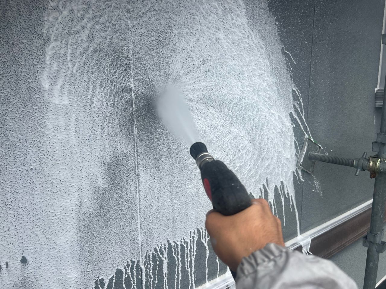 バイオ洗浄塗布です。
