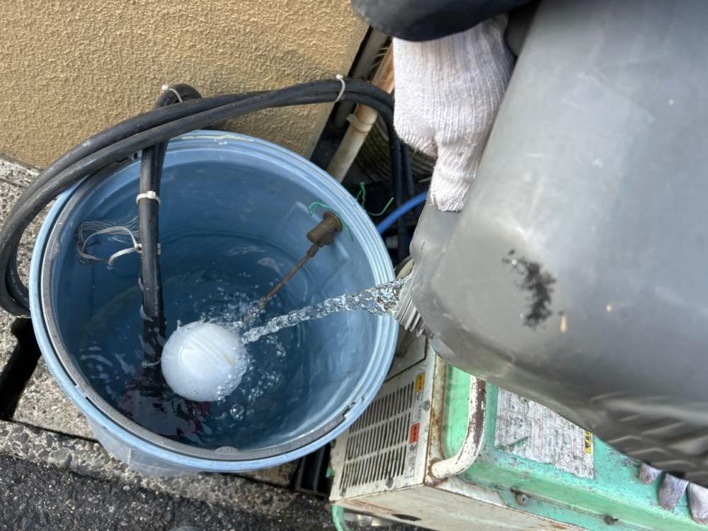 バイオ洗浄原液混入。