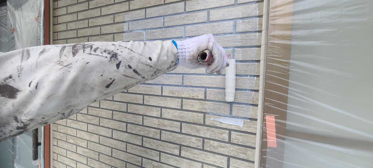 下塗りです。