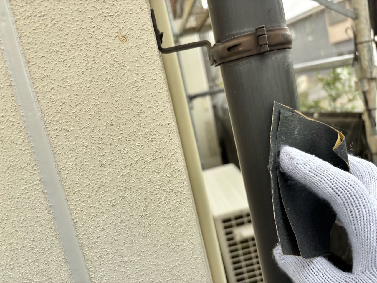 ケレン作業です。