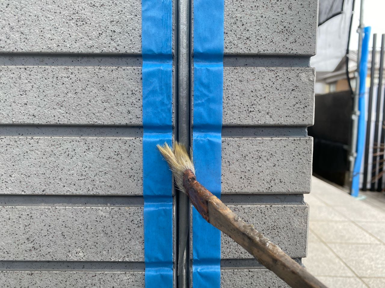 プライマー塗布します。