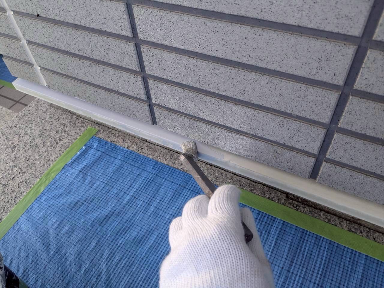 下塗りです。