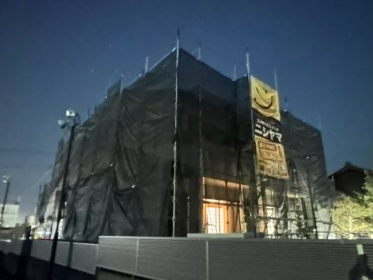 設置完了です。