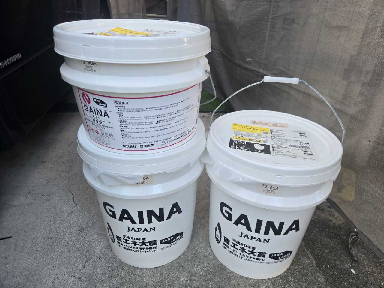 材料検収です。