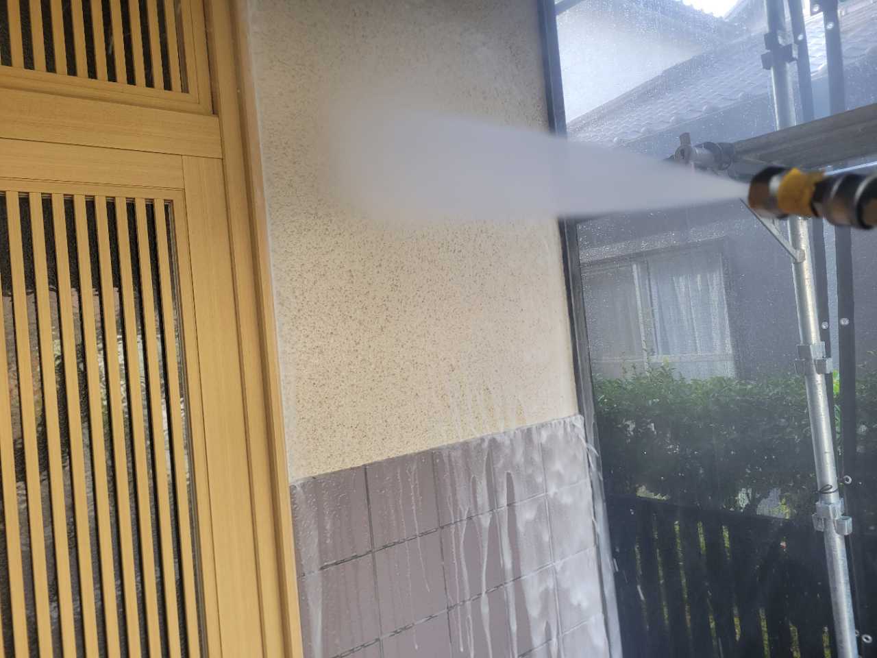 バイオ洗浄塗布です。