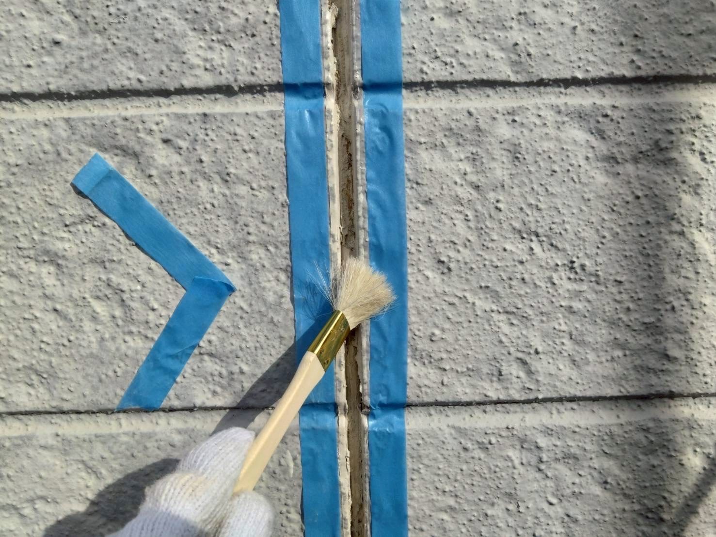プライマー塗布します。