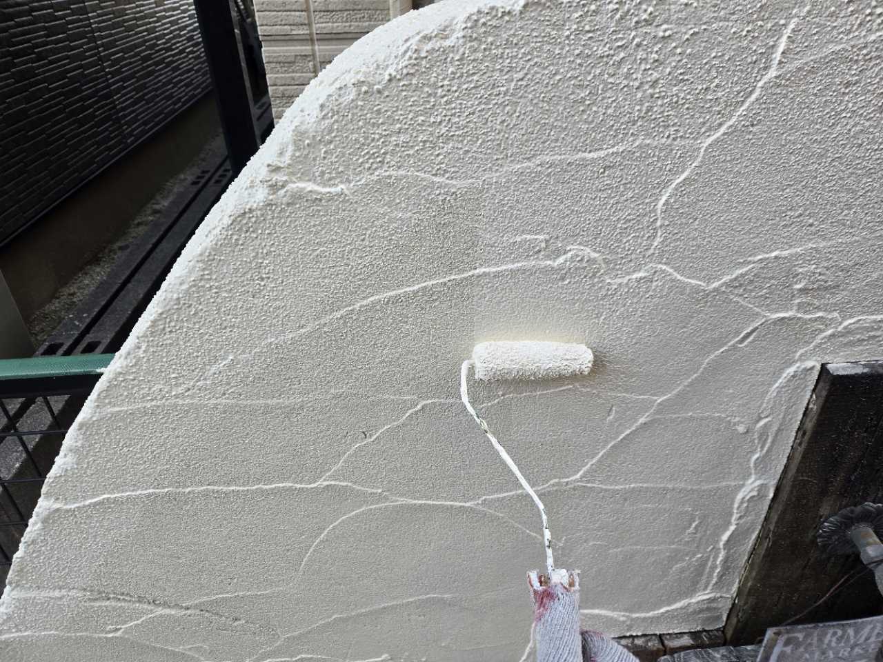 仕上げ塗装2回目です。