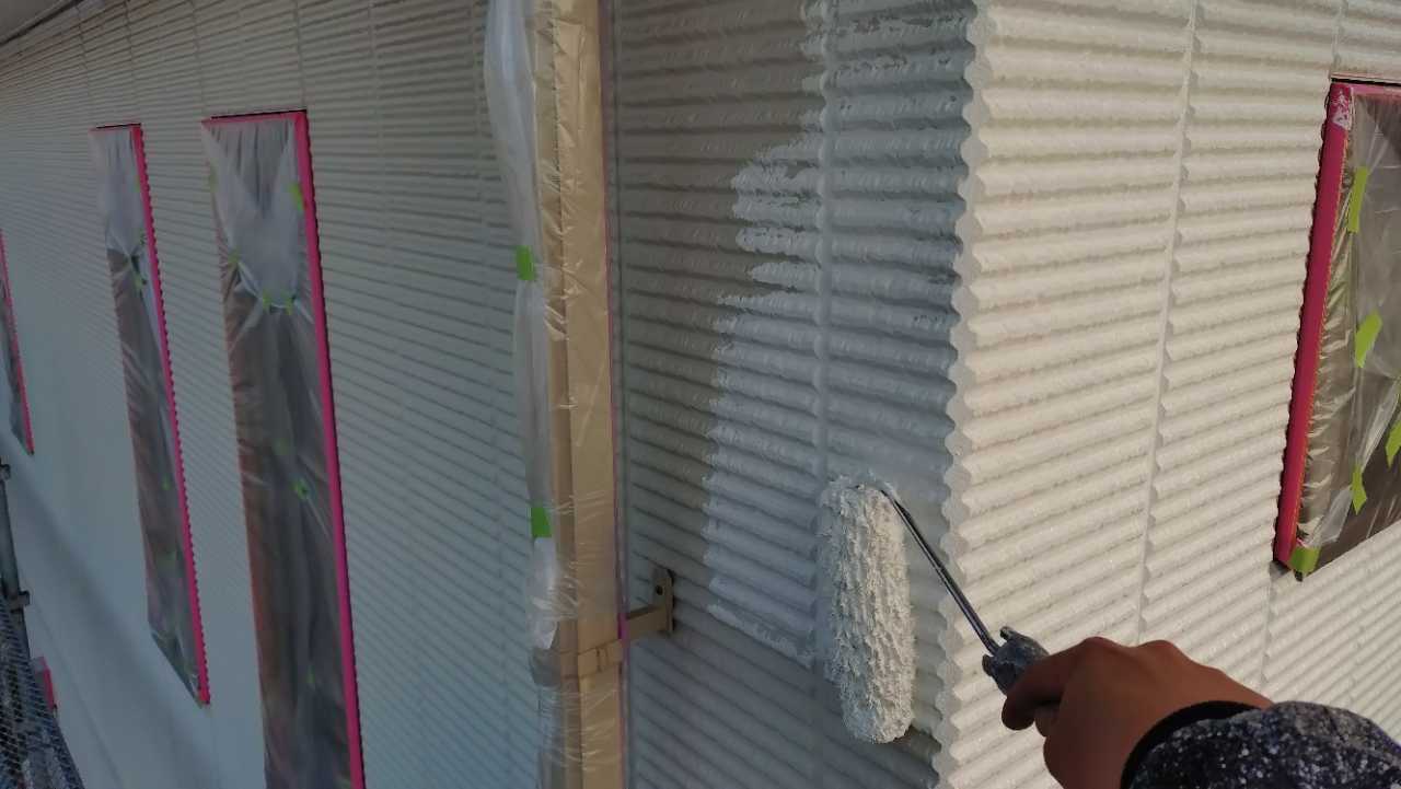 下塗りです。