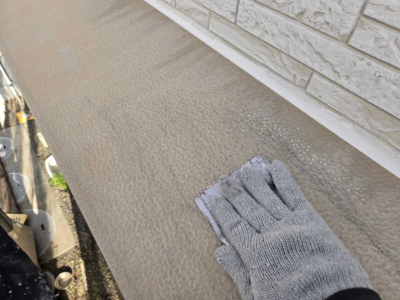 ケレン作業です。