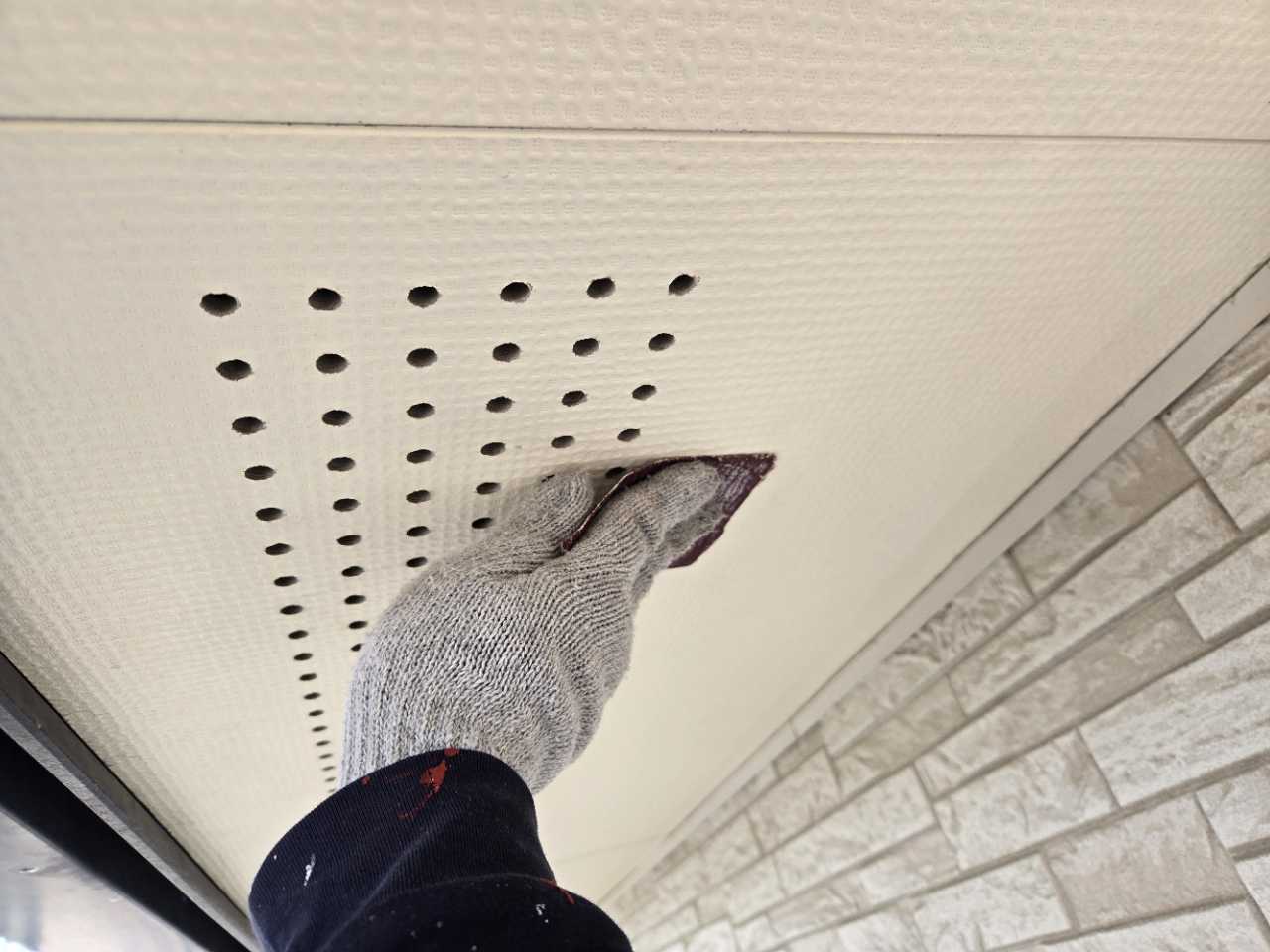 ケレン作業です。