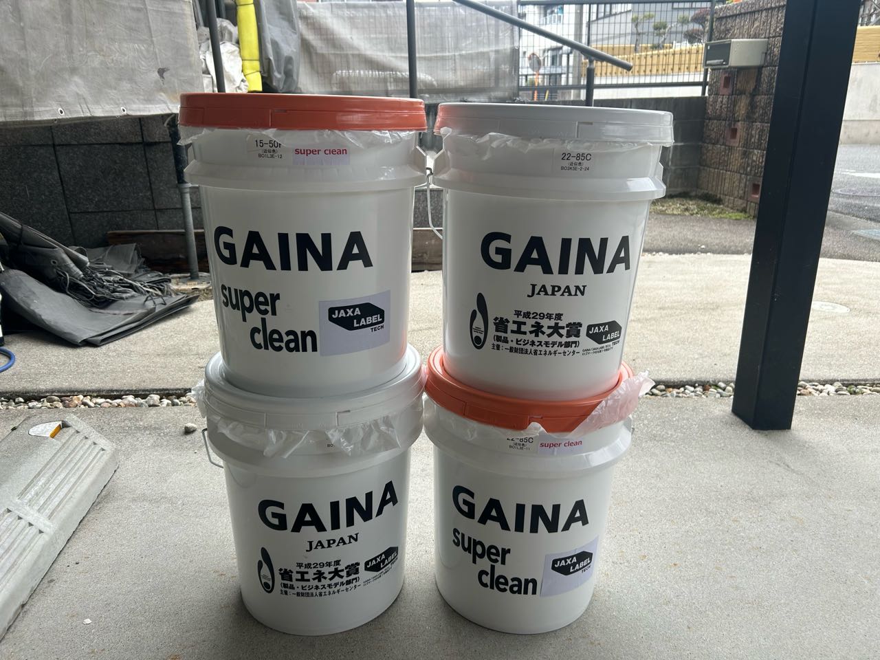 材料検収です。