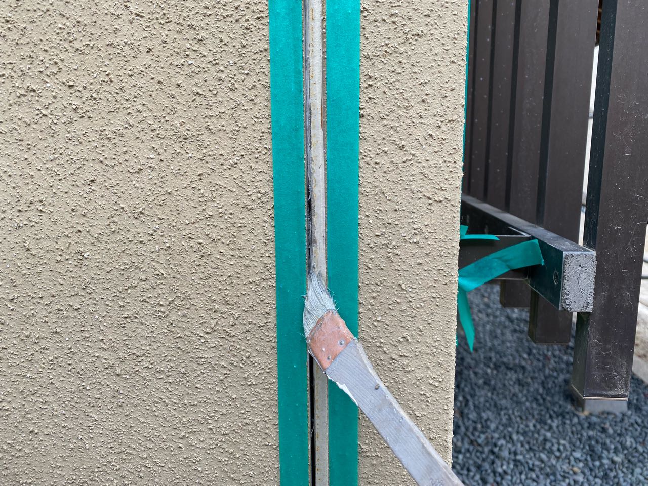 プライマー塗布します。